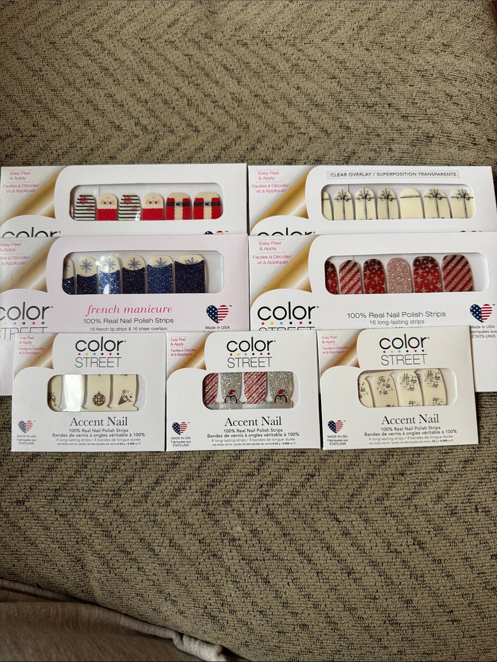 Color Street Christmas Holiday Bundle Nail Strips - NIP